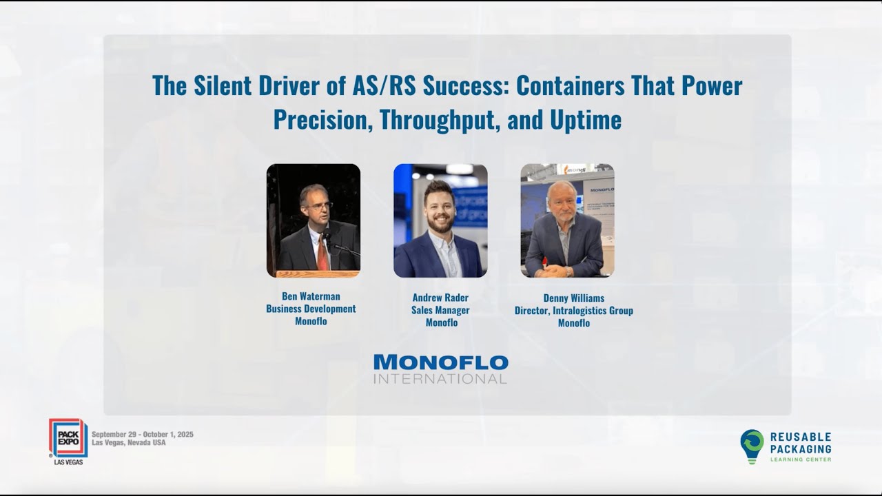 The Silent Driver of AS/RS Success: Containers That Power Precision, Throughput, and Uptime.