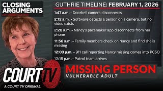 Sheriff Releases Timeline of Night Nancy Guthrie Vanished
