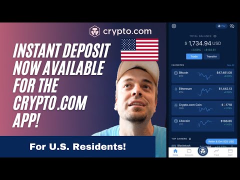 Instant Deposit Now Available in the Crypto.com App for U.S. Residents!