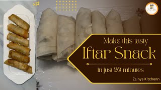 Iftar Special Recipe  Chicken Roll  Iftar Snack In Just 20 Minutes  Ramadan Special Recipes