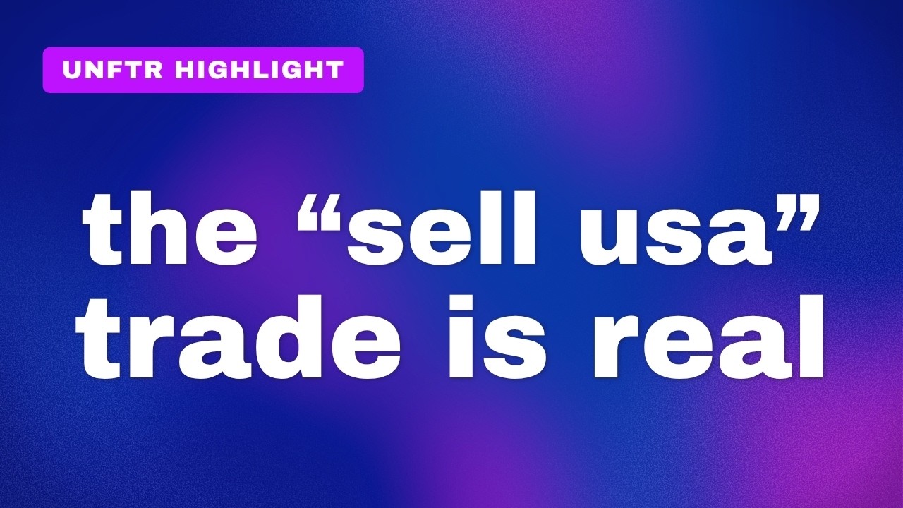 The "Sell USA" Trade Is Real