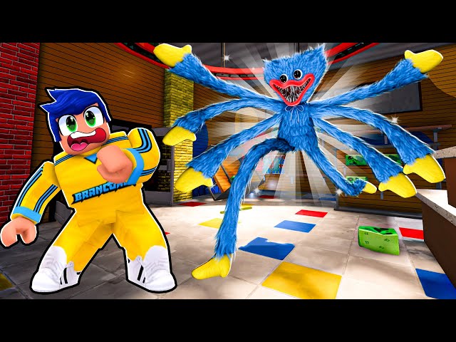 CUIDADO COM O HUGGY WUGGY DO POPPY PLAYTIME NO ROBLOX - Brancoala Games  PARTE 1 