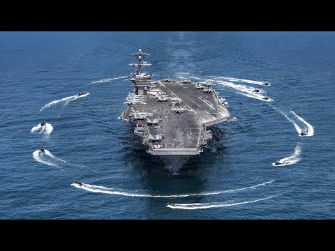 Genius Techniques US Aircraft Carriers Found to Protect Themselves at Sea