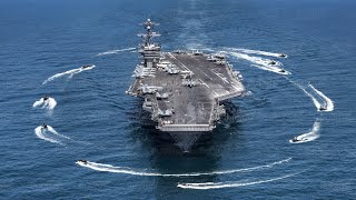 Genius Techniques US Aircraft Carriers Found to Protect Themselves at Sea