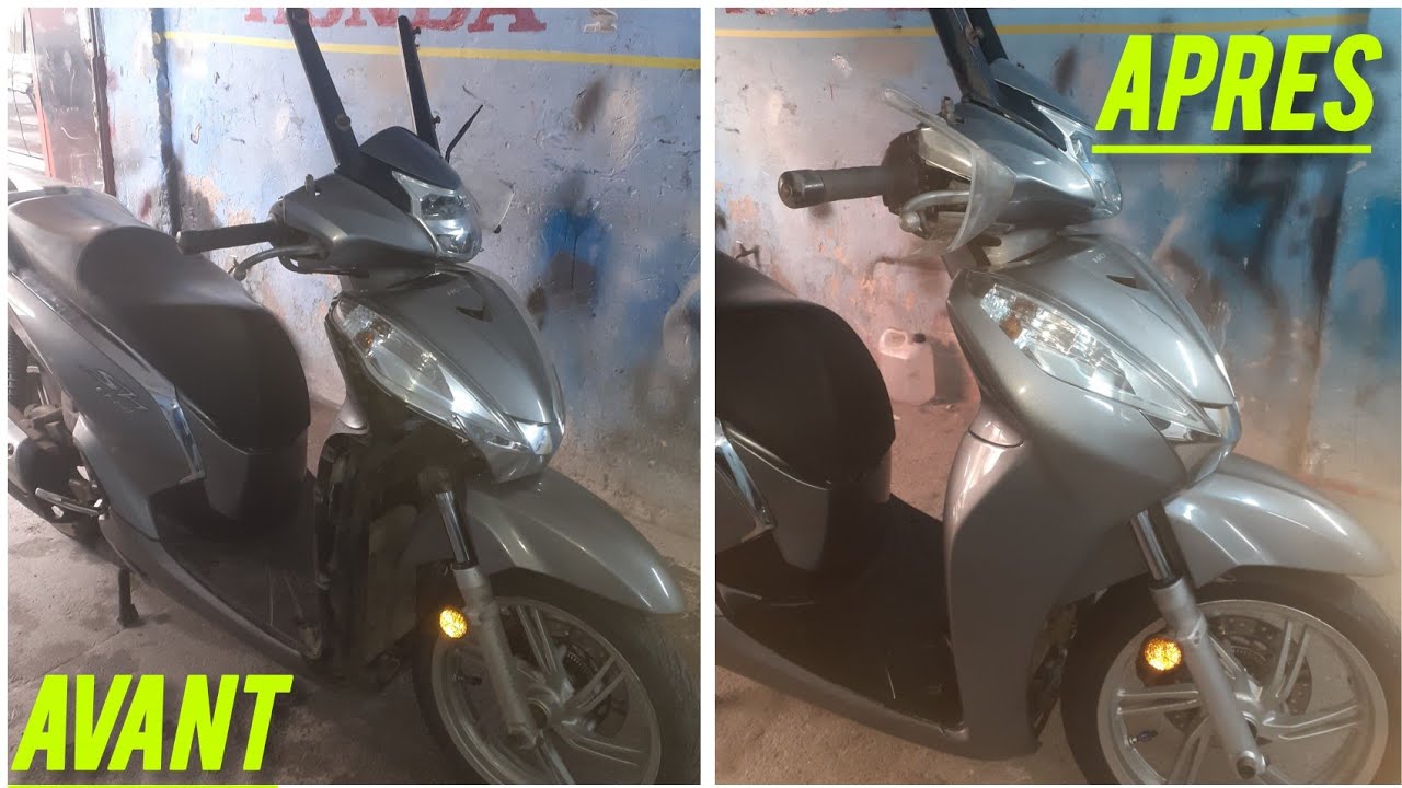 honda sh 300i 🛵🛵🛵✅ sh300i  اصلاح و تجديد هوندا  