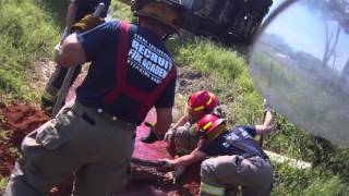 TEEX ORA Class 001: Hazmat Ops training, Damming, Part 4