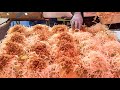 japanese street food - hiroshima style okonomiyaki 広島焼き