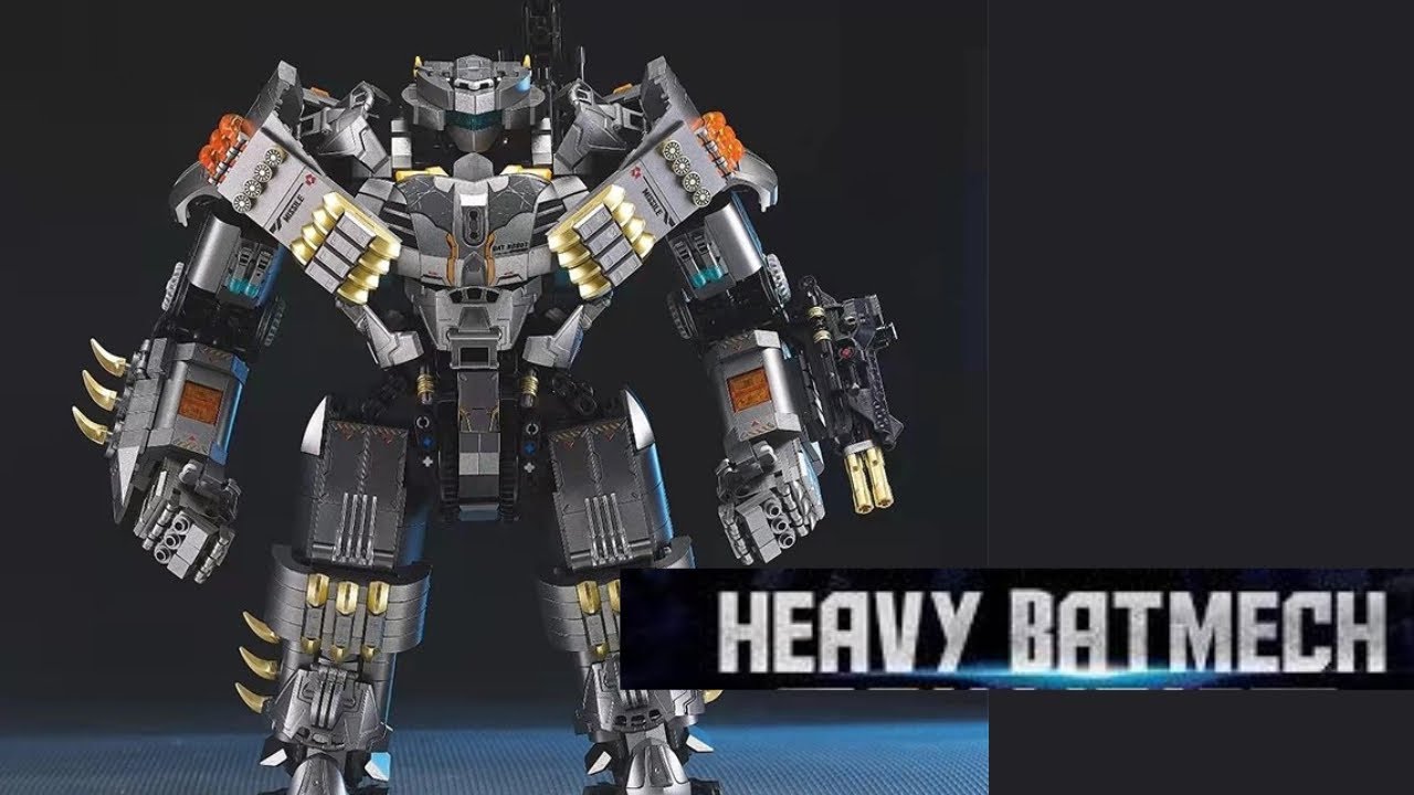 Justice League Heavy Batmech brick Edition - YouTube