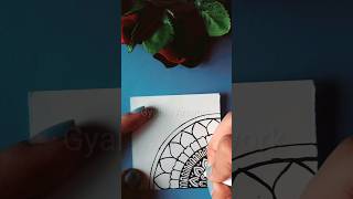 Mandala Art For Beginners ?|| Easy Mandala Art || mandala shorts youtubeshorts