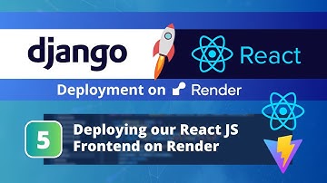 Deploy a Django & React App on Render #5: Deploying React JS App on Render (Static Site)