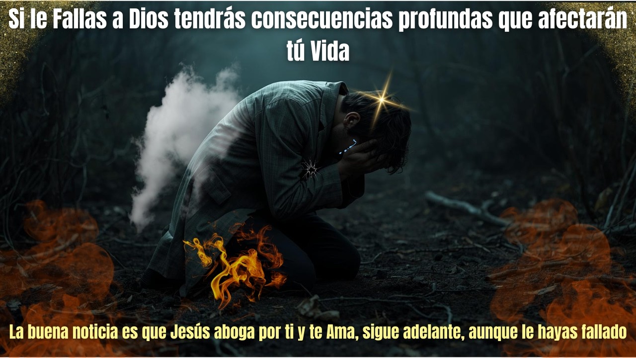 Si le Fallas a Dios tendrás consecuencias profundas que afectarán tú Vida #palabradios #evangelio