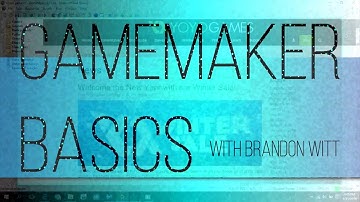 GameMaker Basics Tutorial Part 1 - Add Sprites, Objects, and Basic Movement