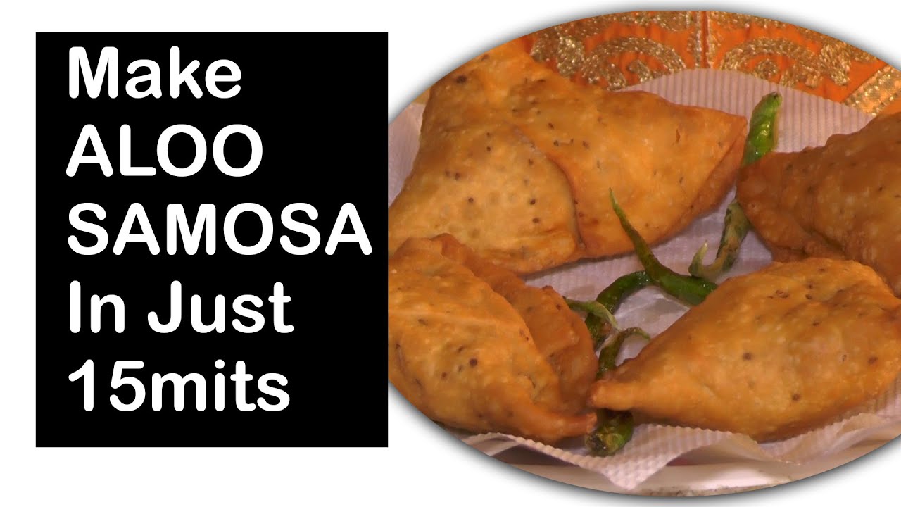 How to make ALOO SAMOSA Anuradha DNS Kitchen YouTube
