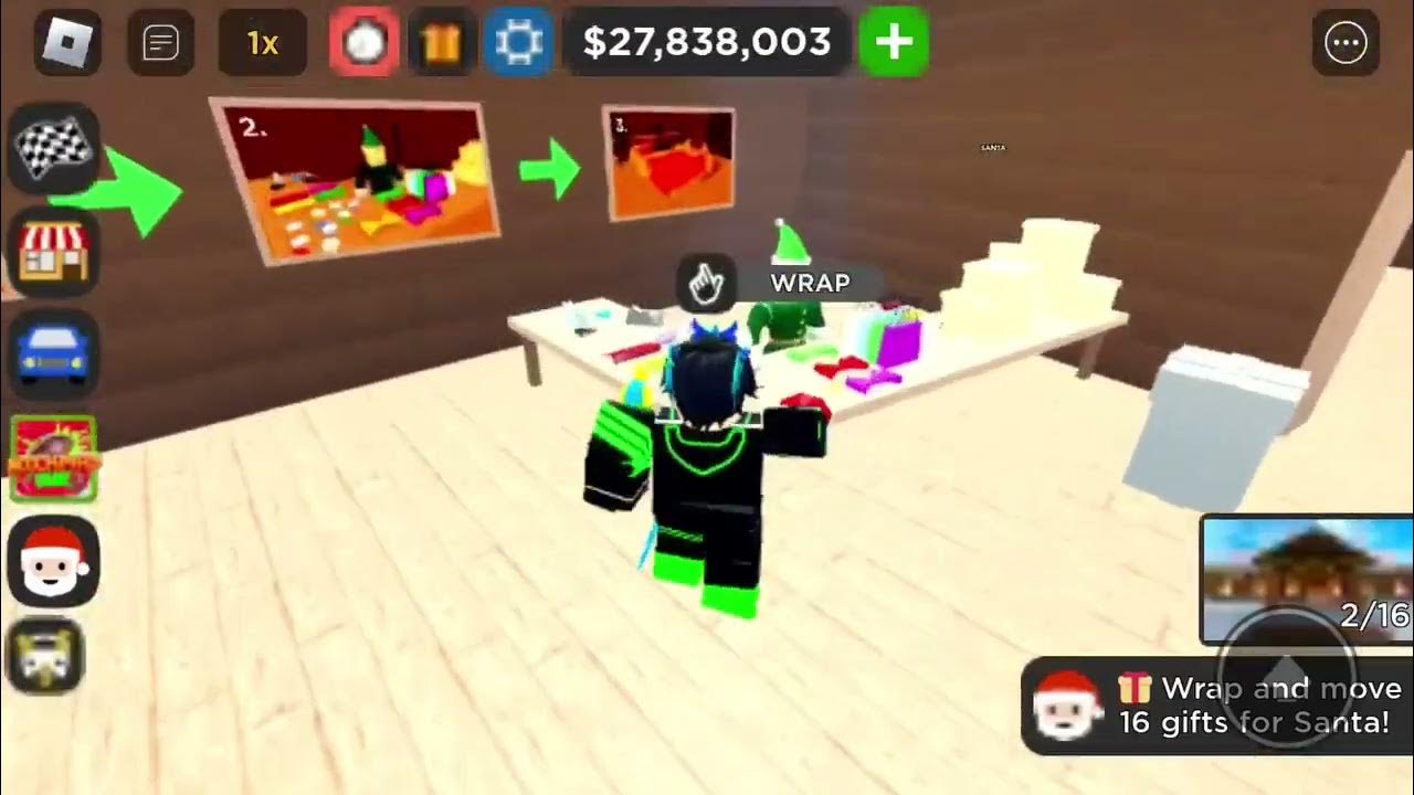 HOW TO GET WRAP 16 GIFTS FOR SANTA In CAR DEALERSHIP TYCOON ROBLOX how-to-get-wrap-16-gifts-for-santa-in-car-dealership-tycoon-roblox