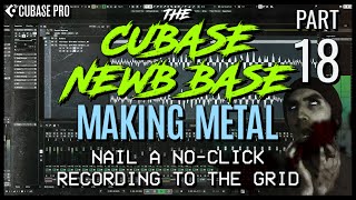 Cubase Tempo Maps - Warping a No-Click Audio Recording to Match the Grid