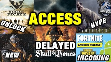 Skull And Bones Delayed - Unlock SOD 2! Dark Souls/Detroit Human Release - Fortnite Android Info