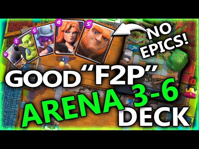 Mario on X: Best clash royale decks and strategy arena 3-6 https
