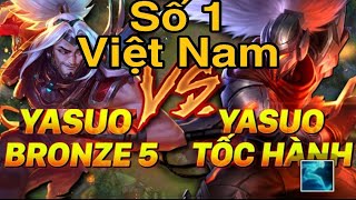 Solo Yasuo 2020 | Trận Đấu Giữa Yasuo Tốc Hành Và Best Yasuo Bronze 5 Số 1 Sever Việt Nam