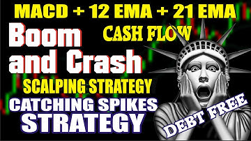 BOOM AND CRASH GOLDEN VIP STRATEGY GROW ALL ACCOUNT, FILP 10$-1000$ MACD STRATEGY WITH Indicators