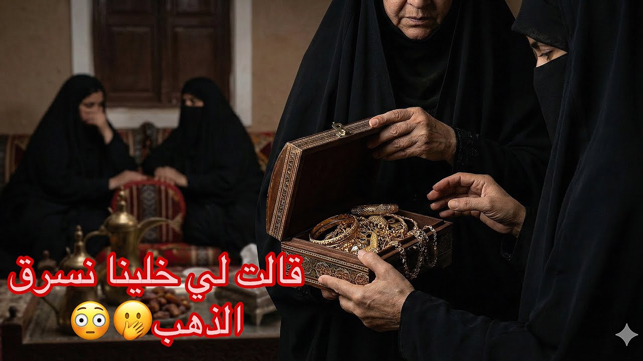 بثاني يوم عزا حماتي ، سلفتي سحبتني وقالت خلينا نقسم الذهب! (نهاية صادمة) 😱