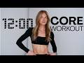 12 MIN PILATES ABS WORKOUT | Deep Core + No Equipment