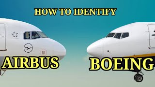 How to IDENTIFY an AIRBUS From a BOEING? Airplane spotting 101 by AVATION wala