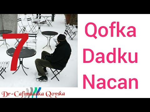 Daawo. Qofka 7-Calamadood Leh Dadku Ma Jecla, Way Nacaan Oo Waa Masaxan Magaciisa