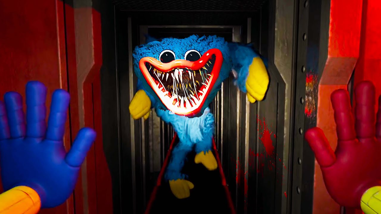 SCREAMING at a SCARY Toy Factory [Poppy Playtime] - YouTube