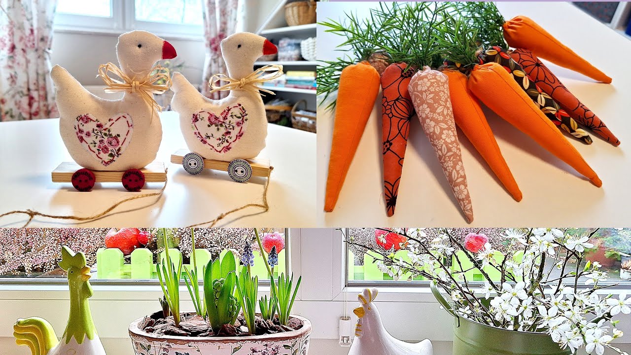 Cozy German Cottage Home Tour: Spring Decor & DIY Sewing Project! 🏡🌸🧵