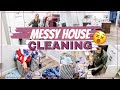 *EXTREME* MESSY HOUSE CLEAN WITH ME || CLEAN WITH ME 2021 || SPEED CLEANING MOTIVATION || FITBUSYBEE