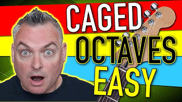 CAGED OCTAVES (EASY WAY To Navigate The Fretboard)