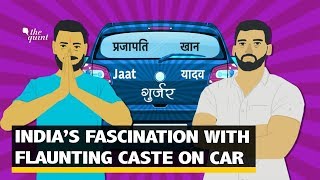 What is India's Obsession with Caste Stickers on Their Cars? | The Quint
