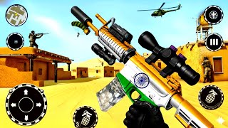 FPS Robot Shooter Strike Anti-Terrorist Shooting🚁🪂 New #2026​ Update  Android GamePlay screenshot 3