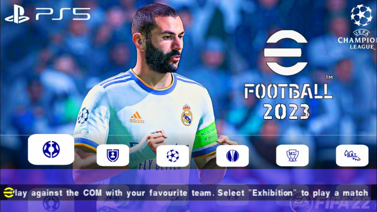 eFootball PES 2023 Ppsspp Update Kits 2023 & Transfers English Commentary  Graphics HD Camera Ps5 - ThesecondGameerPro