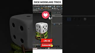 Create a Realistic Dice in 3ds Max in Just 3 Minutes | Beginner Tutorial #3dsmax #dice #3dmodeling