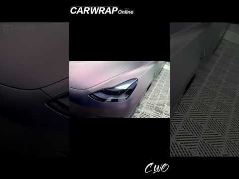 Purple Vinyl Wrap For Cars