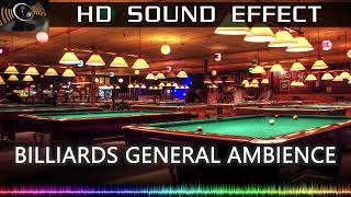 Billiards Interior Ambience Sound | HQ