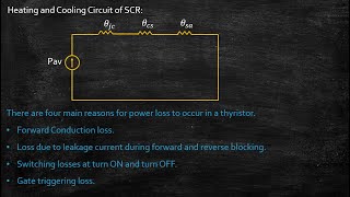 Heating and Cooling Circuit of SCR | Power Electronics | Lecture 26