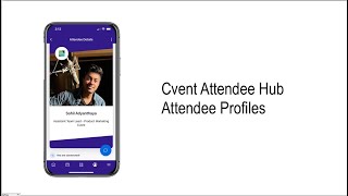 How to network with other attendees using Cvent's mobile event app screenshot 5