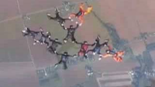 USPA 10-way Formation Skydiving