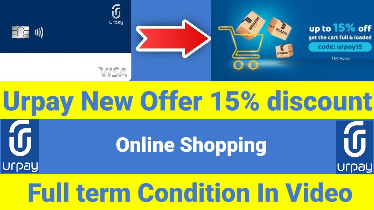 Urpay New Offer 15% Discount For Online shopping From Amazon Sa | Urpay ...