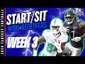 2020 Fantasy Football - Week 3 Wide Receivers - Start or Sit? Every Match Up