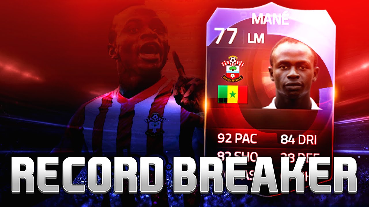 RECORD BREAKER MANE + RONALDO! FIFA 15 ULTIMATE TEAM