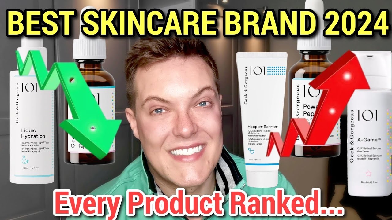 BEST SKINCARE BRAND 2024 - Geek & Gorgeous Review
