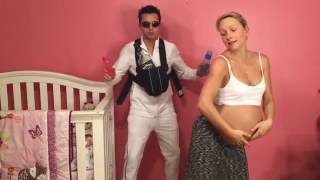 The Baby Momma Dance Celebrating 8 Months Pregnant Twin Girls