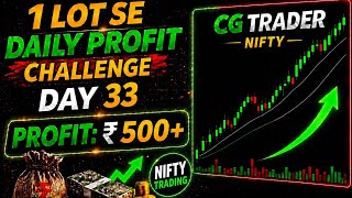 Option Trading challenge day 33 // Option Buying by Stoploss Hunting