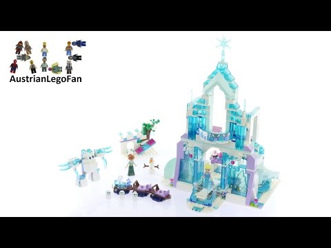 Lego Disney 41148 Elsa´s Magical Ice Palace - Lego Speed Build Review