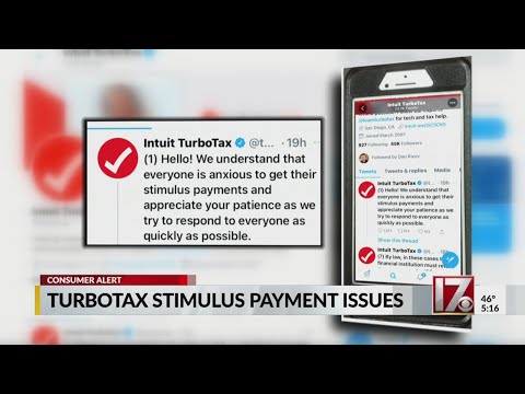 Turbotax stimulus payment problems