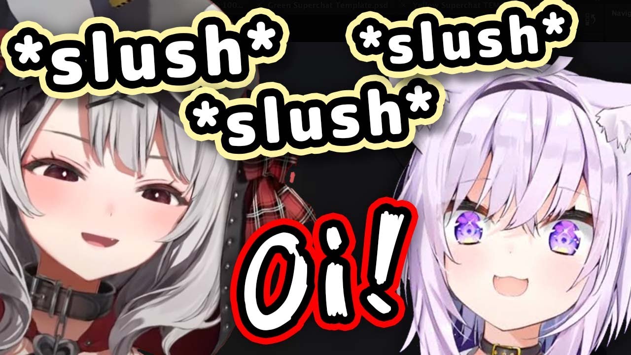 Chloe Makes YABAI Sound During Stream and Gets Scolded By Okayu 【ENG Sub/Hololive】