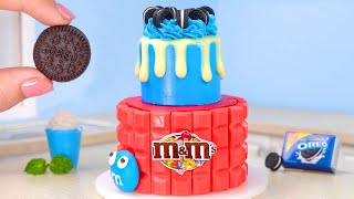 Oreo Or M&M's Cake | Perfect Miniature Oreo M&M's Cake Decorating Idea | Best Of Tiny Cakes
